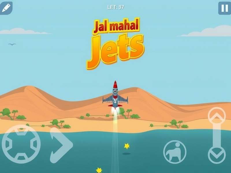 Jal Mahal Jets Game Screenshot